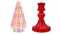 Iridescent Glass Christmas Tree Decoration